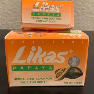4- pack Original Likas Papya Soap